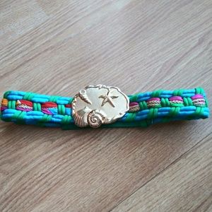 Vintage Revcor seashell belt